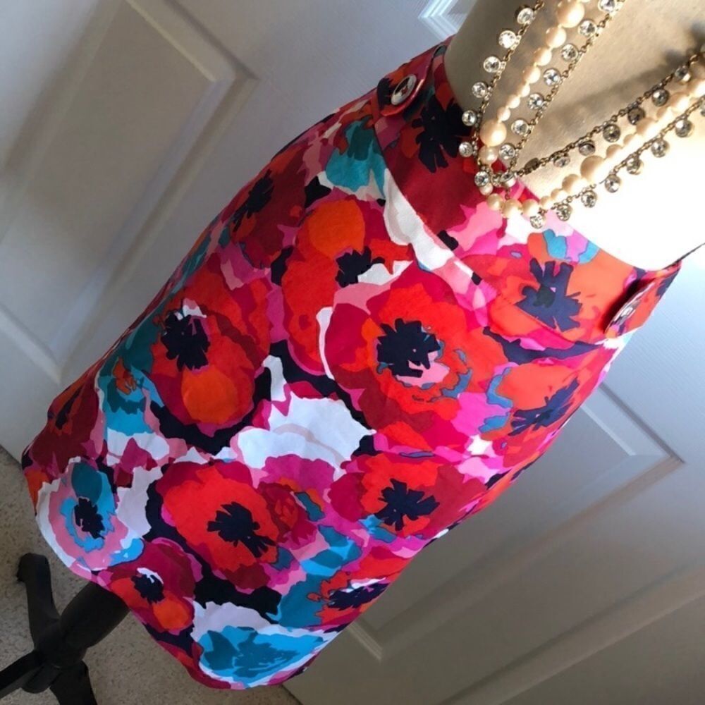RafaellaโโPinkโ
Floralย Pencil SkirtโSizeโ10
